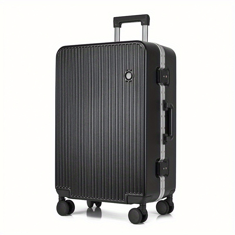  Maleta pequeña y ligera de mano con ruedas, marco de aluminio  rígido maleta de viaje con bloqueo TSA, equipaje de 8 ruedas giratorias,  equipaje fácil de viajar, equipaje rodante para viajes/negocios