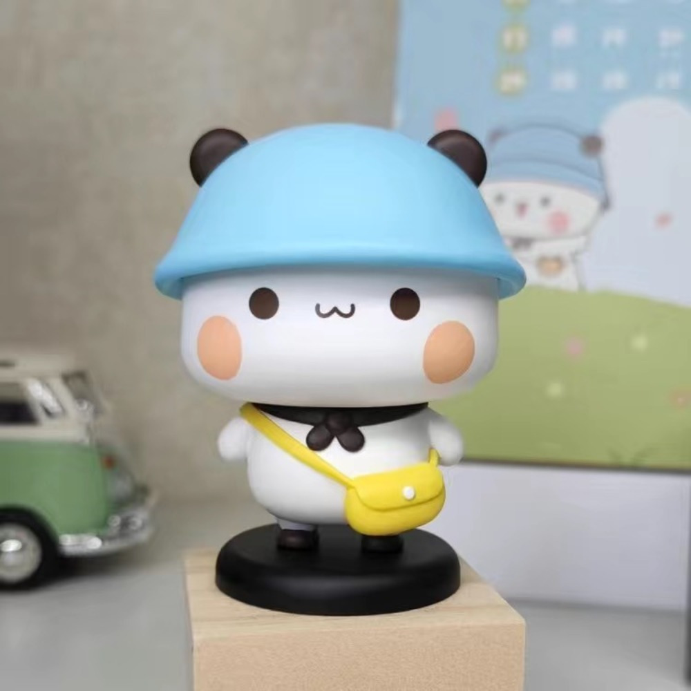 Bubu Dudu Panda Bear Figure Collectible Cute Action Kawaii - Temu