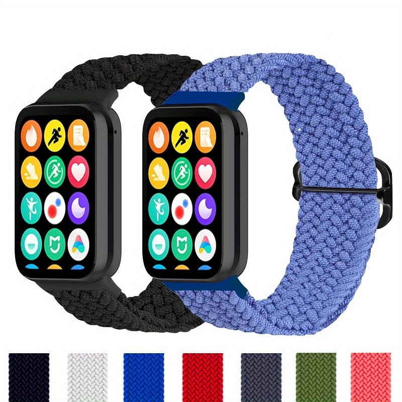 For Xiaomi Redmi Watch 4 / Smart Band 8 Pro Watch Band Dual Color Silicone  Magnetic Wrist Strap - Grey+Orange Wholesale