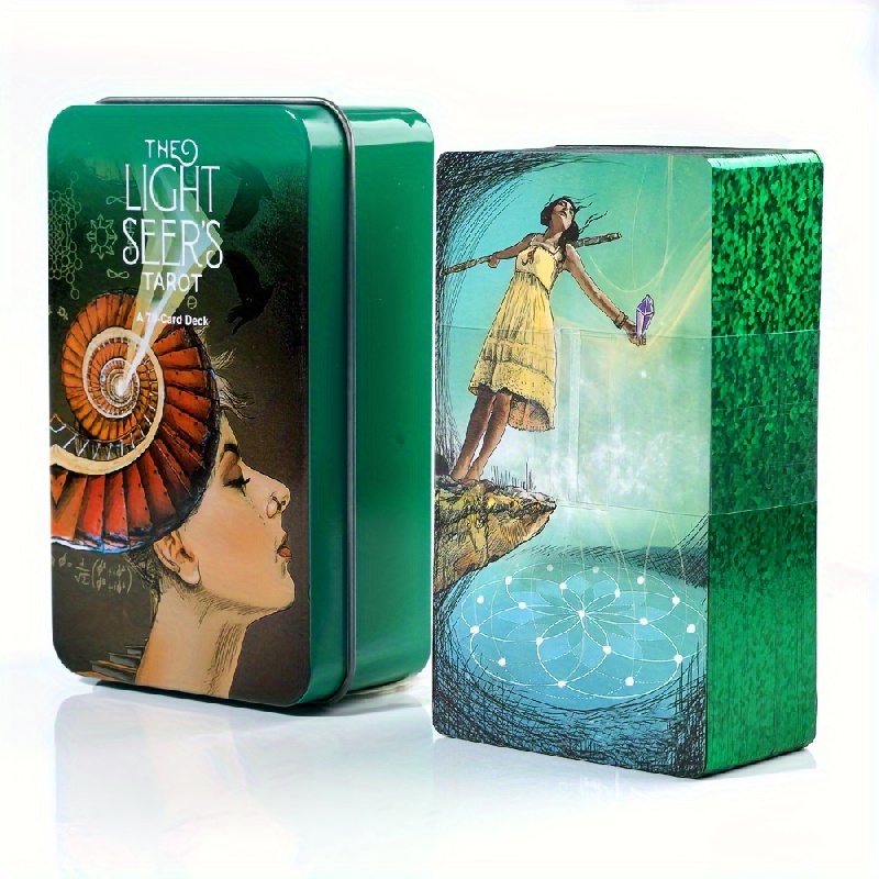 Velvet Lined Wooden Tarot Card Box - Tammy's Cool Things