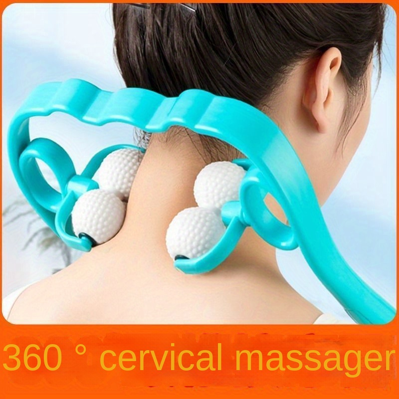 Comprar Masajeador de cuello recargable, masaje de cuello eléctrico EMS,  parche de masaje de vértebra Cervical para aliviar el dolor muscular
