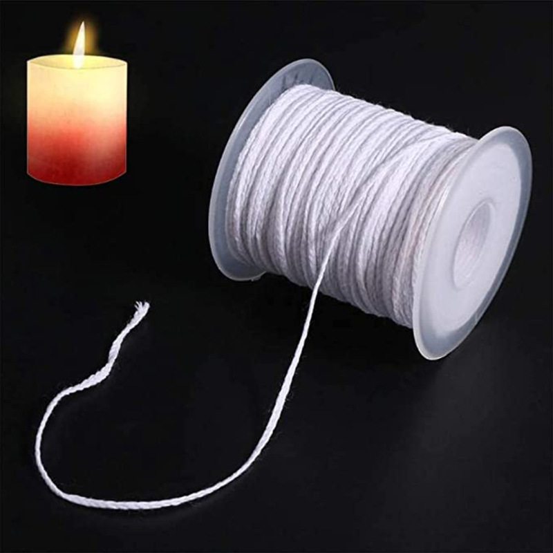 

1pc 2401.57in Cotton Woven Candle Wick Diy Handmade Candle Wick Candle Wick Thread