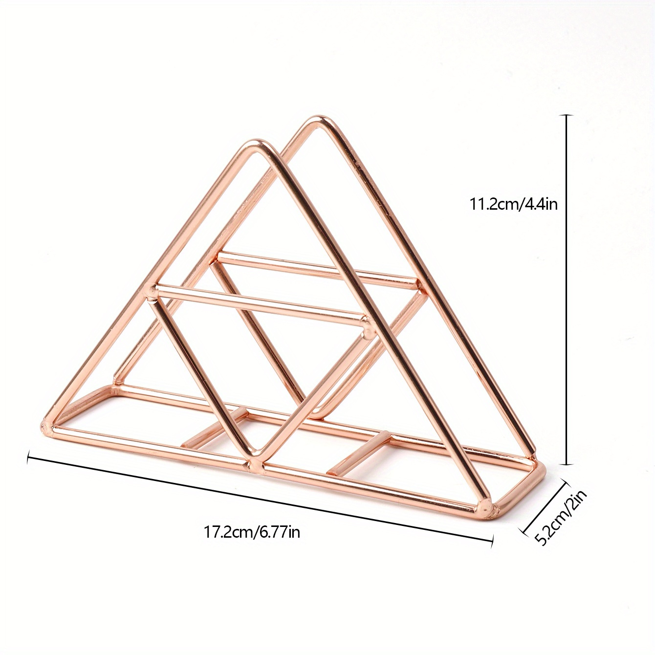 Image of 1pc Paper Towel Holder, Modern Metal Napkin Holder, Countertop Vertical Paper Storage Rack, For Kitchen, Hotel, Living Room And Bathroom, Kitchen Organizers And Storage, Kitchen Accessories