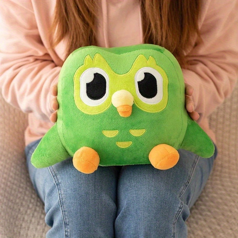 

Green Owl Plush Toy Duo Plush The Owl Cartoon Anime Owl Doll Soft Stuffed Animal Children Birthday Gift