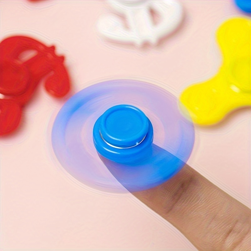 Fidget Spinner Toy Creative Finger Spinner Plastic Mini Toy - Temu
