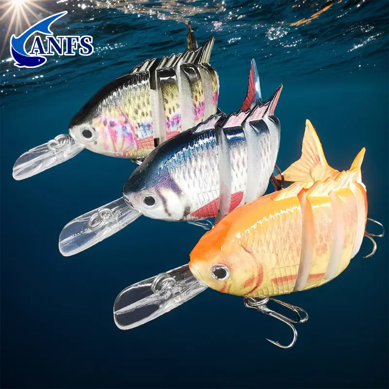 Fishing Lures Bass Trout Topwater Multi Jointed Swimbaits - Temu