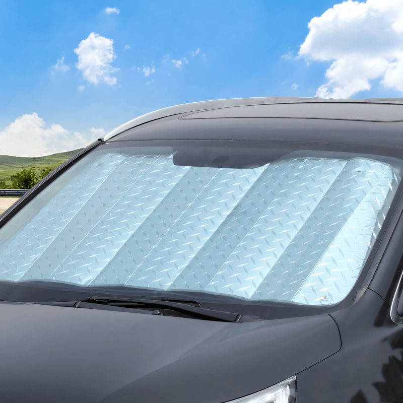 Auto-Sonnenschutz Für Die Frontscheibe, Verdickte  Laser-Sonnenschutz-Isolierung, Sonnenschutzbrett, Auto-Offroad-Sonnenblende