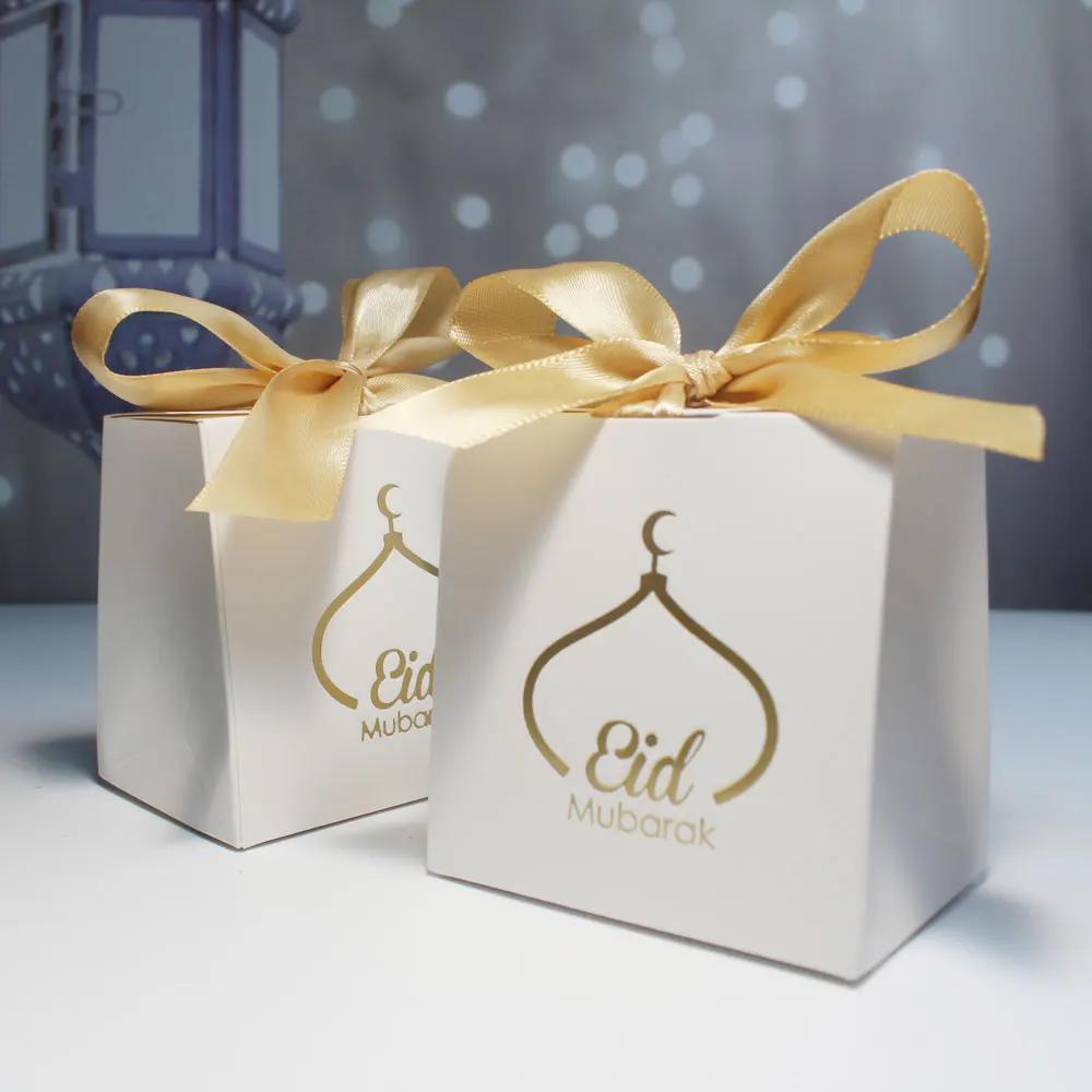 Gift For Her/him Gilded Candy Gift Boxes 5pcs Ramadan Decoration For Home Festival Party Supplies 2024