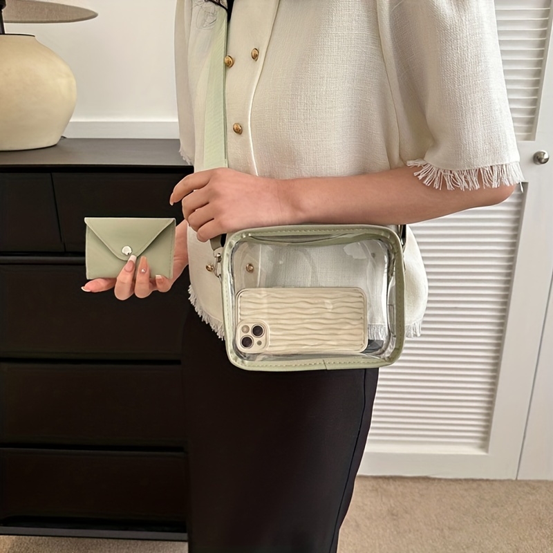 Mini clear purse best sale