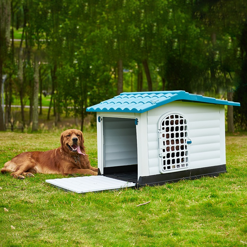 Two door 2024 dog house