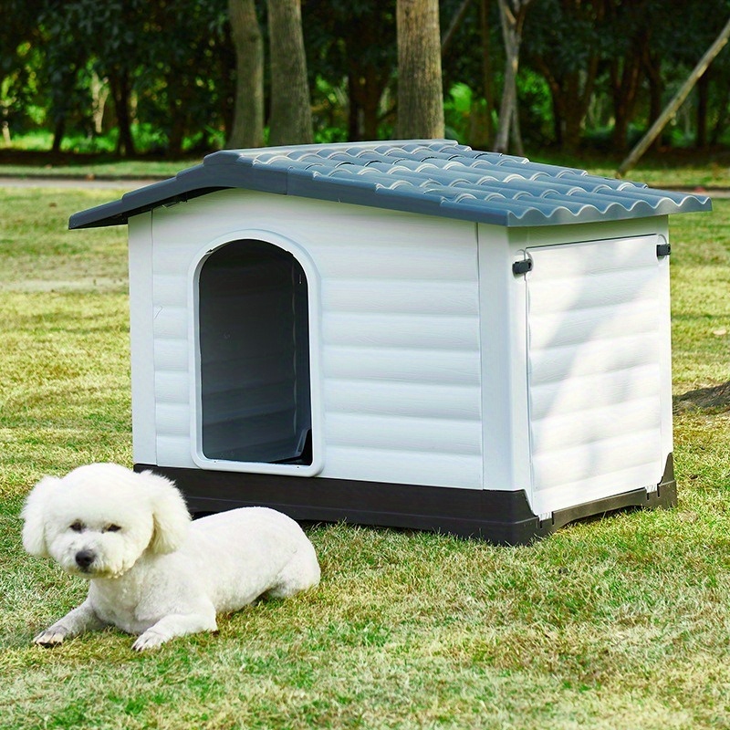 Two door dog outlet house