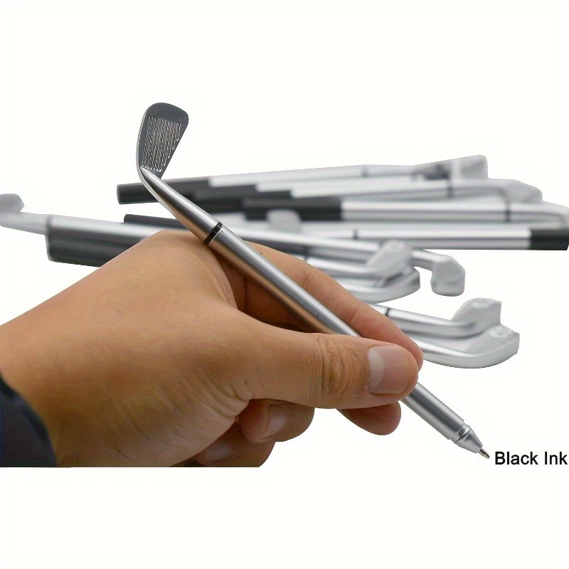 

5pcs Golf-shaped Ballpoint Pens For Students Coworkers Office