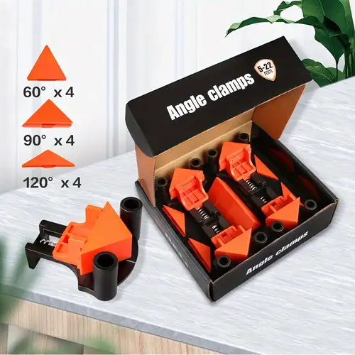 4pcs 90degree Multi Angle Pro Corner Clamps For Woodworking - Temu