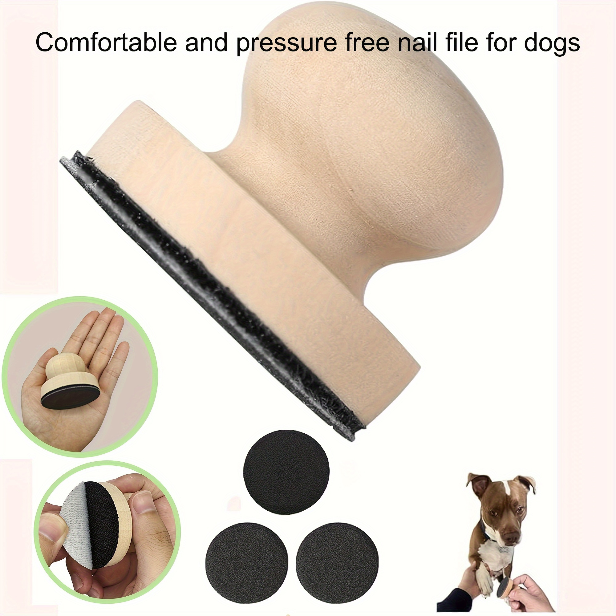 1pc Dog Nail File, Dogs Scratch Board For Dogs Comfortable Nail File For Dogs Nail File Kit