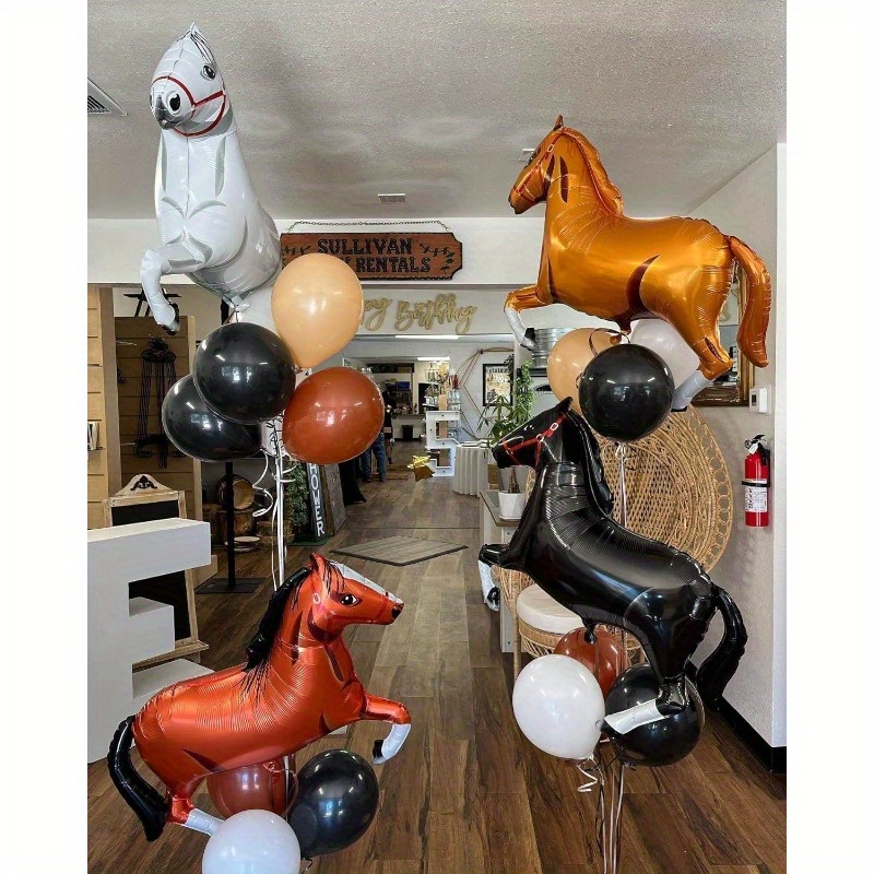 4 Pezzi Di Decorazioni Per Feste Di Compleanno A Tema Animali Selvatici,  Festa A Tema Fattoria, Palloncini Decorativi, Palloncini Per Feste, Trova  Grandi Offerte Ora