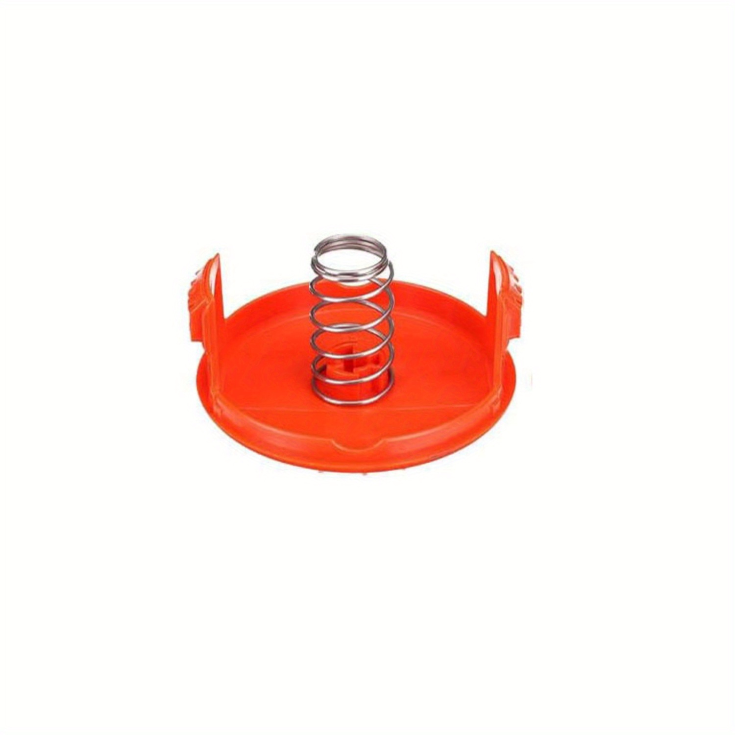 1 Set Trimmer Replacement Spool Cap RC 100 P AF 100 Trimmer Line Cap Spring RC100P 385022 03 Compatible With Black And Decker Eater Cover Caps Grass Trimmer Parts For AFS Trimmer 1 Cap 1