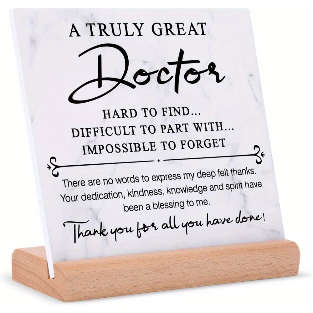 Gifts Doctor Appreciation Gifts Doctor Thank Gift Doctor - Temu