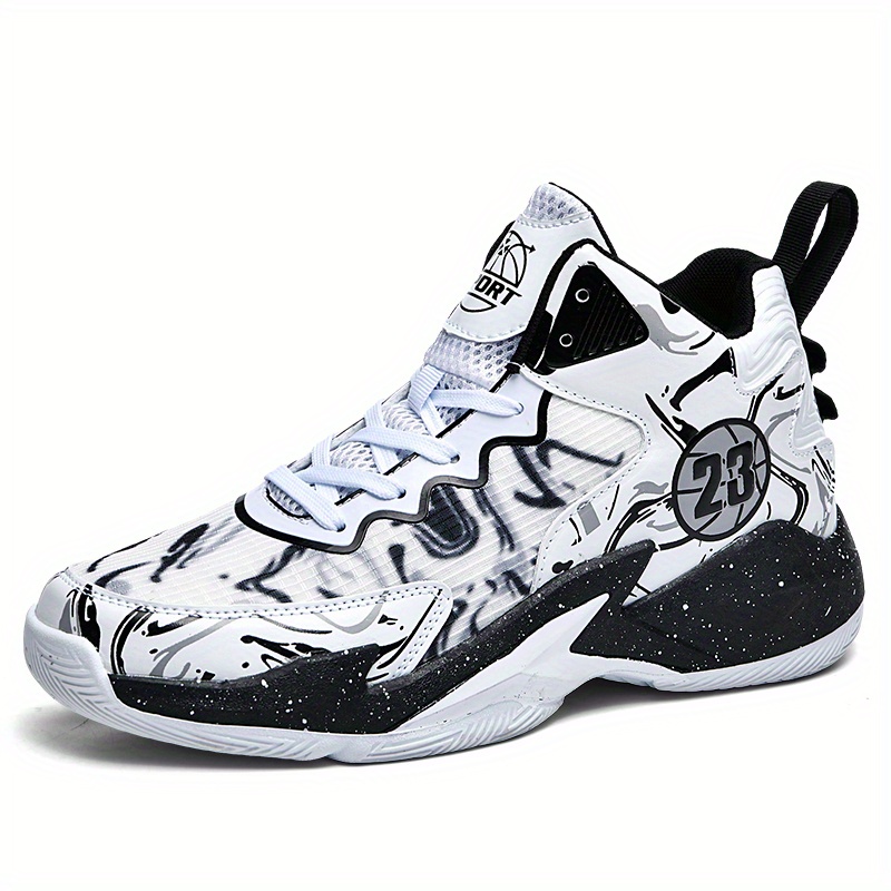 Voguerra Herren Basketballschuhe - Bequeme Sport Schuhe Mit Rutschfester Sohle