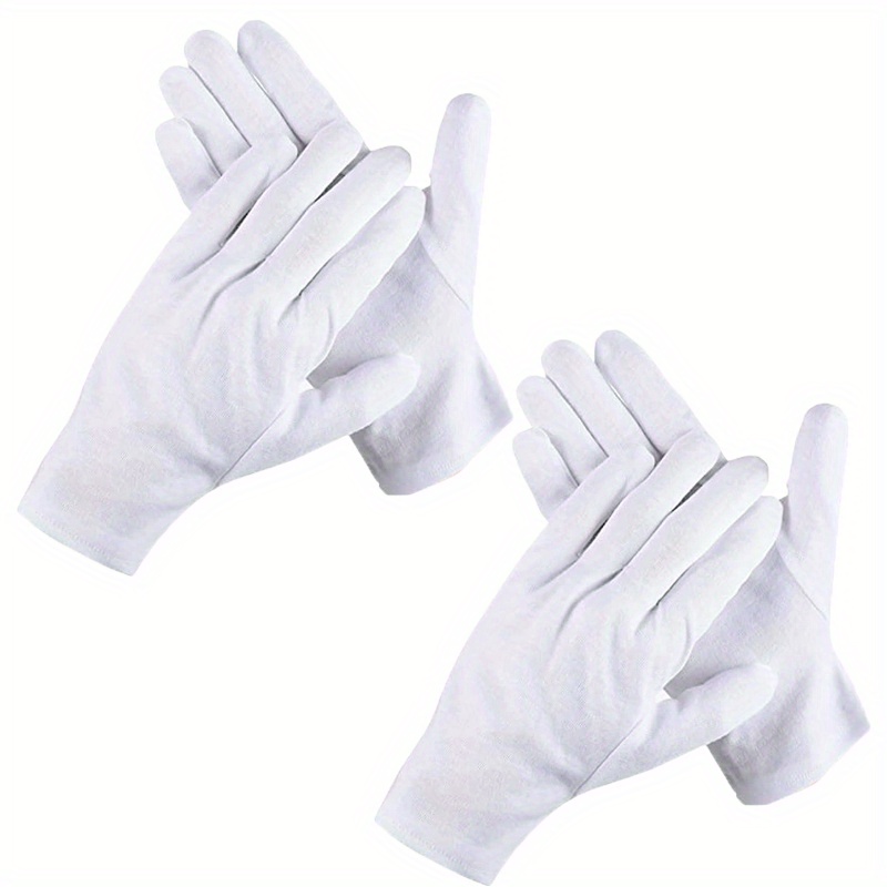 

2 Pairs Cotton Moisturizing Beauty Gloves For Women And Men, Deeply Moisturizing Hand Care