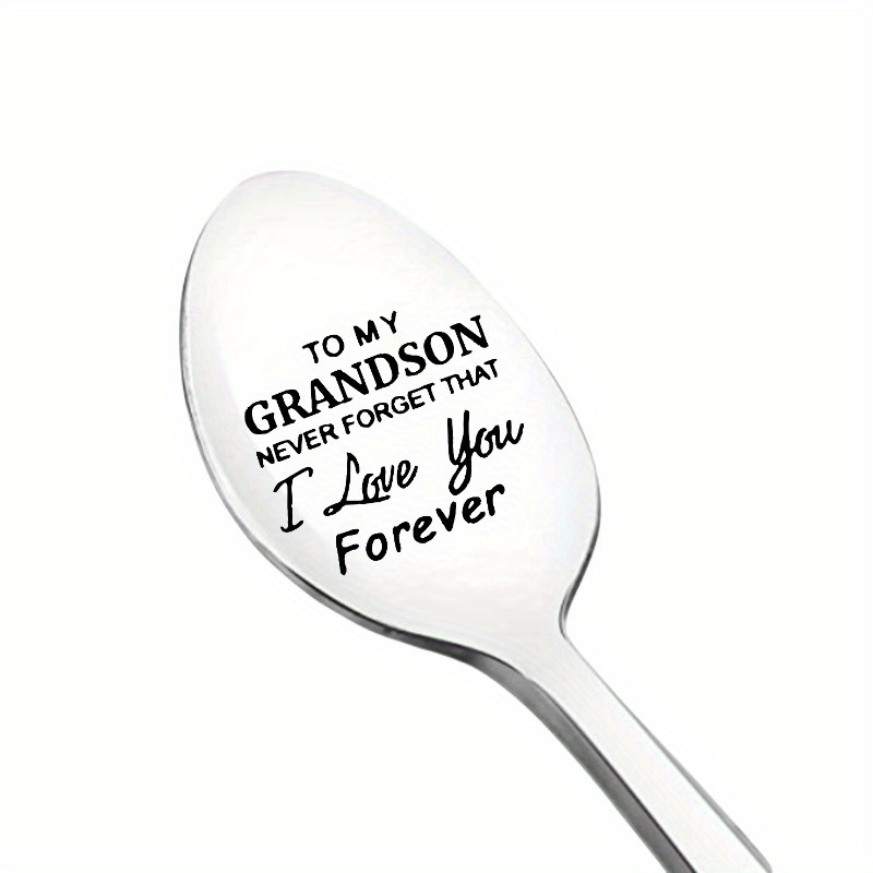 

1pc, Spoon Gift, Gift, For Grandchildren, Christmas Gift, Birthday Gift, Holiday Gift, Party Decor, Party Supplies, Holiday Decor, Holiday Supplies