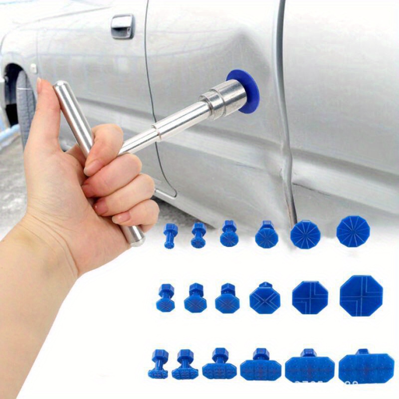 Dent Repair Tool Set, Seamless Repair of Body Sheet Metal Bumps, Suction  Cup Suction Pit Tool, Free of Spray Paint and Color, Suitable Size to Carry