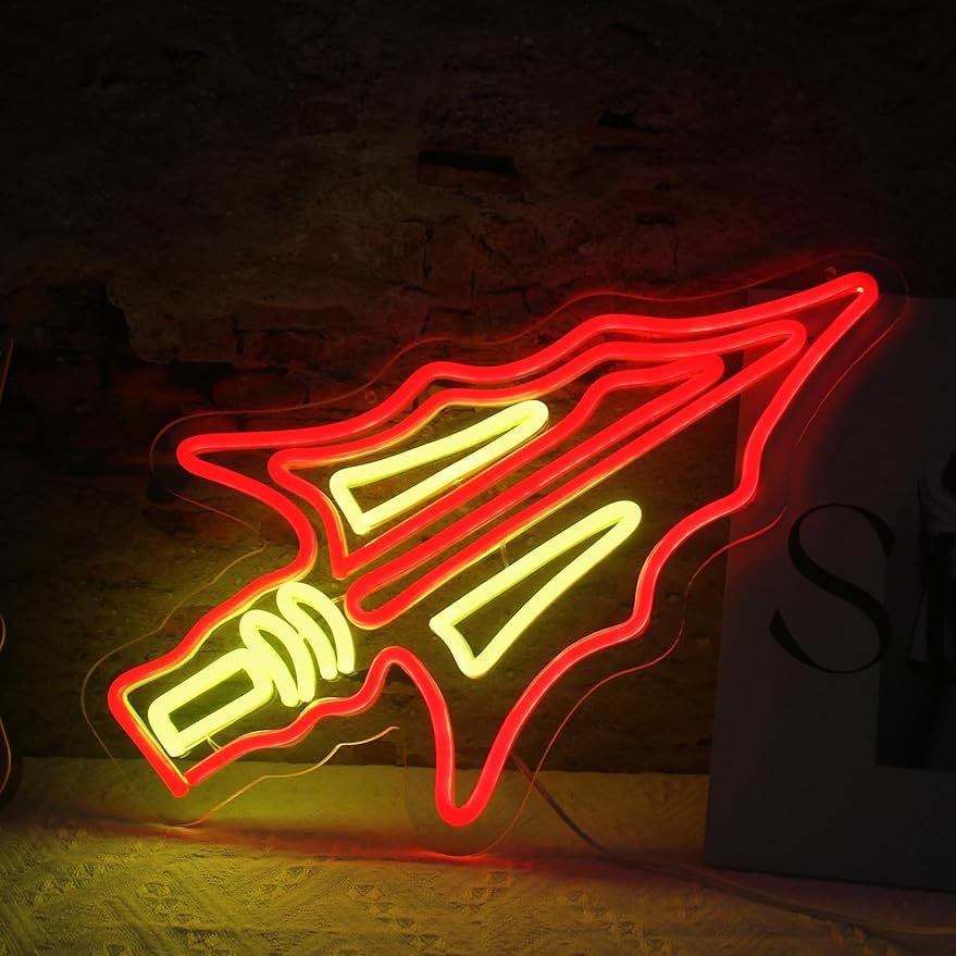Basketball Neon Signs Sport Neon Sign Yellow and Red Neon Light for Bedroom  Neon Sign for Wall Decor USB Powered Switch Light up Sign Led Neon Sign :  : Tools & Home