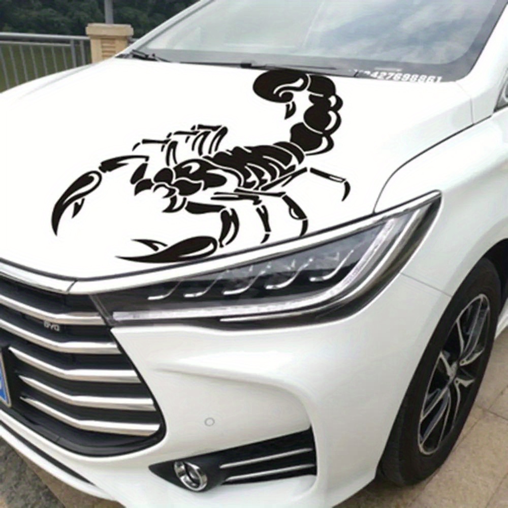 Hide Unsightly Scratches Car Bonnet Decoration Sticker - Temu