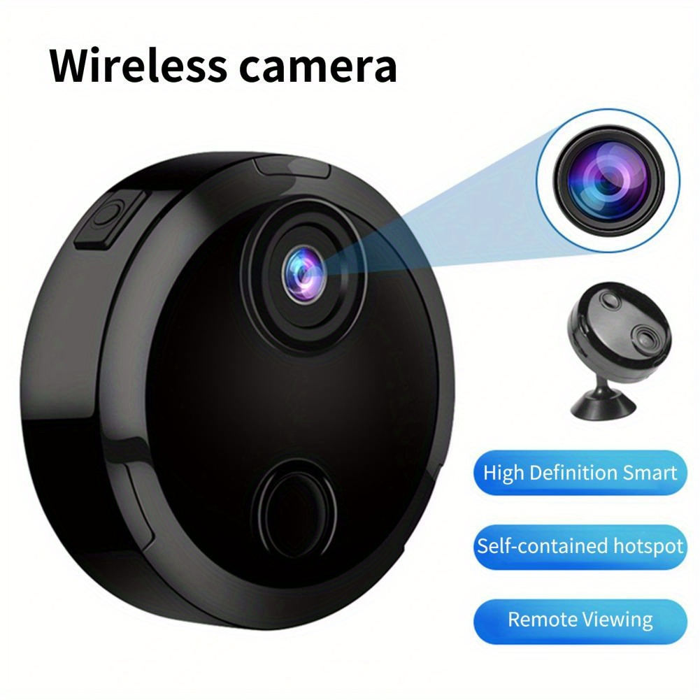 Cámara espía más pequeña detector de cámara oculta, cámaras inalámbricas  HD1080P para seguridad del hogar, cámara de niñera, cámara  exterior/interior