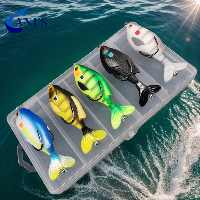 Multi Size Fishing Accessories Artificial Metal Swimbait - Temu