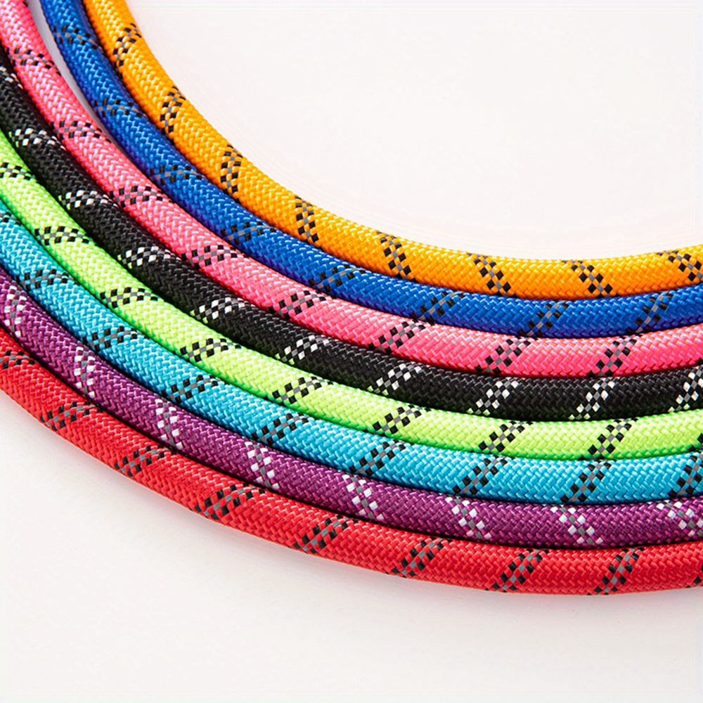 Custom-Made Reflective Nylon Dog Collar with Engraved Name Tag