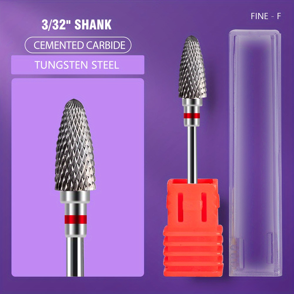 Precision Carbide Nail Drill Bit For Electric Drill Machine, Manicure And Pedicure Tools
