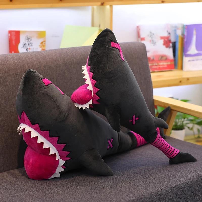 Plush shark online chair