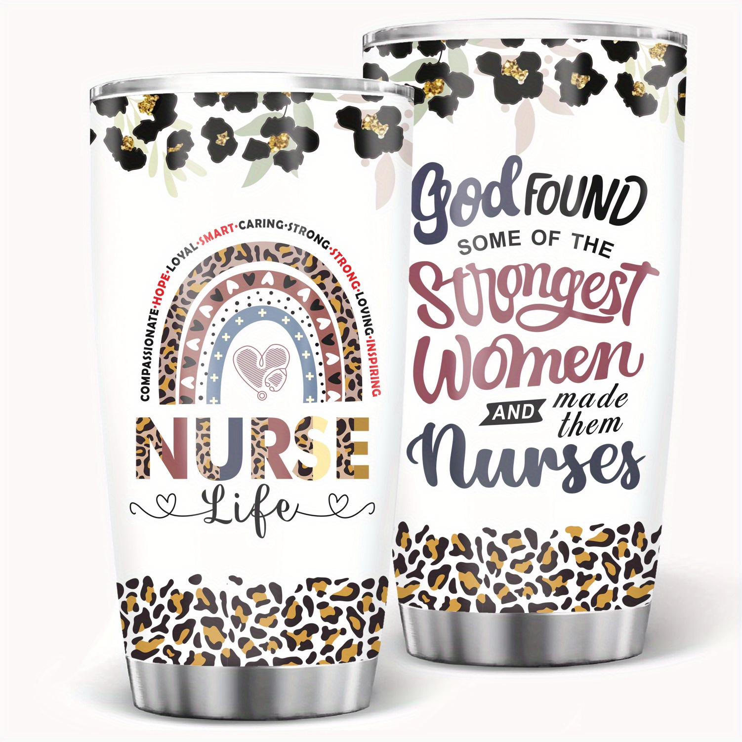 I Will Stab You - Regalo para enfermeras, regalos del Día Nacional de la  Enfermera, vaso de enfermería de 20 onzas con tapa, taza de viaje de café