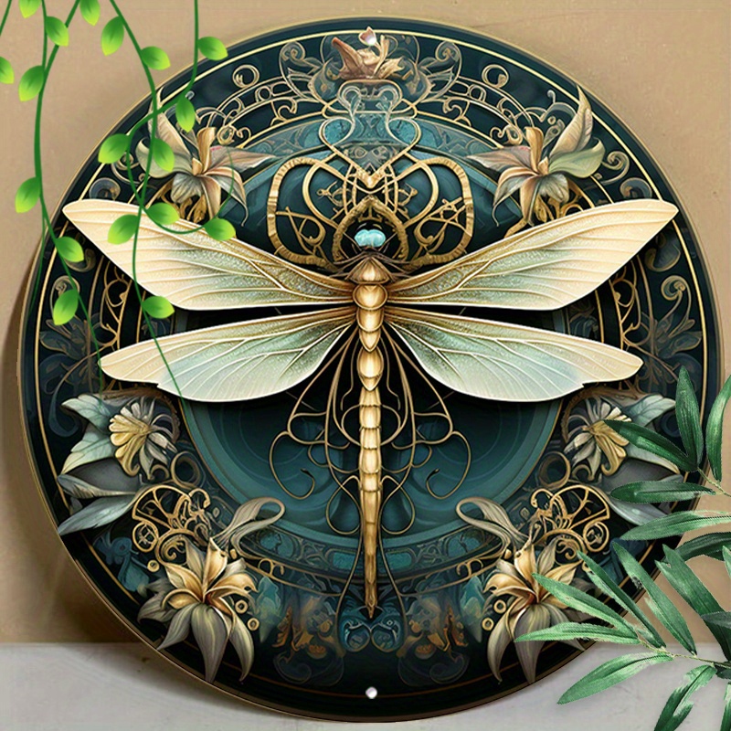 Dragonfly Metal Signs Vintage Dragonfly Garden Decor I Am Always With You  Tin Sign Dragonfly Wall Decor Retro Funny Dragonfly Gifts For Office Women