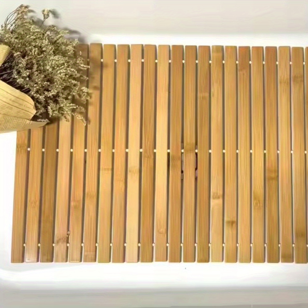 handgefertigte bambus badematte bad dusche rutschfeste - Temu Germany