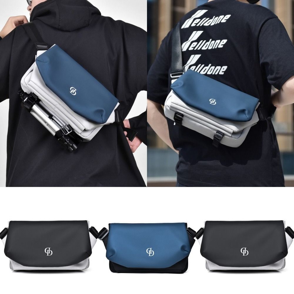 Large Capacity Chest Bag For Men Outdoor Sports Crossbody Bag Travel Bag  Fishing Bag