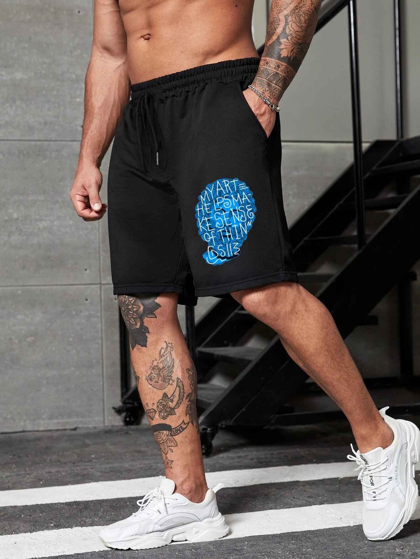 Pantalones Cortos Deportivos Estilo Casual Hombres Ideal - Temu