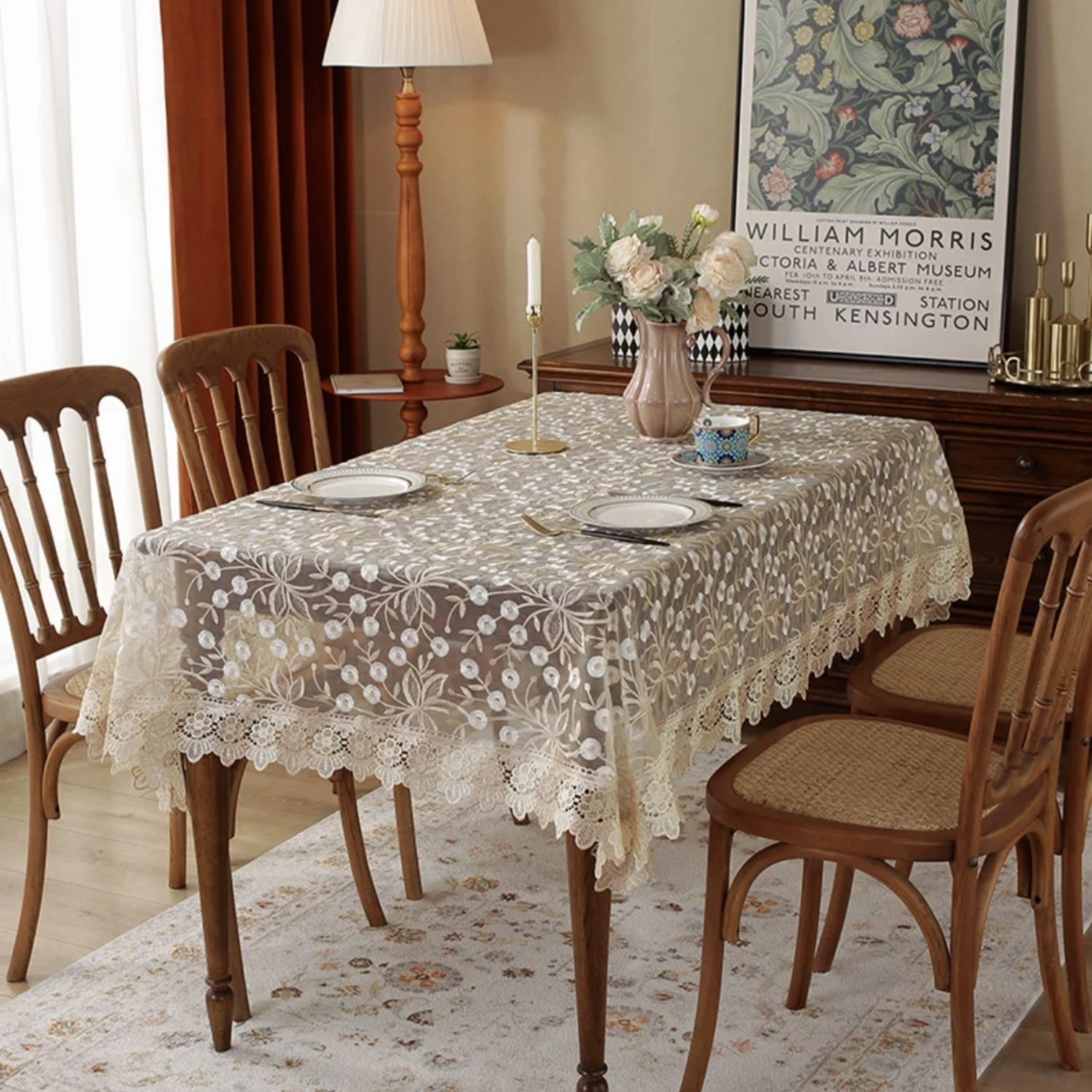 Fishnet Tablecloth - Temu