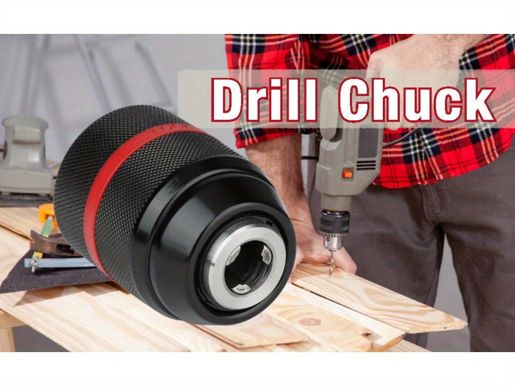 Hand deals drill chuck