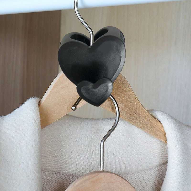 Heavy Duty Coat Hooks, 4pcs Cast Iron Love Heart Shape Wall Hooks for  Hanging Coats, Black No Rust Hooks for Scarf, Bag, Towel, Key, Cap, Cup, Hat