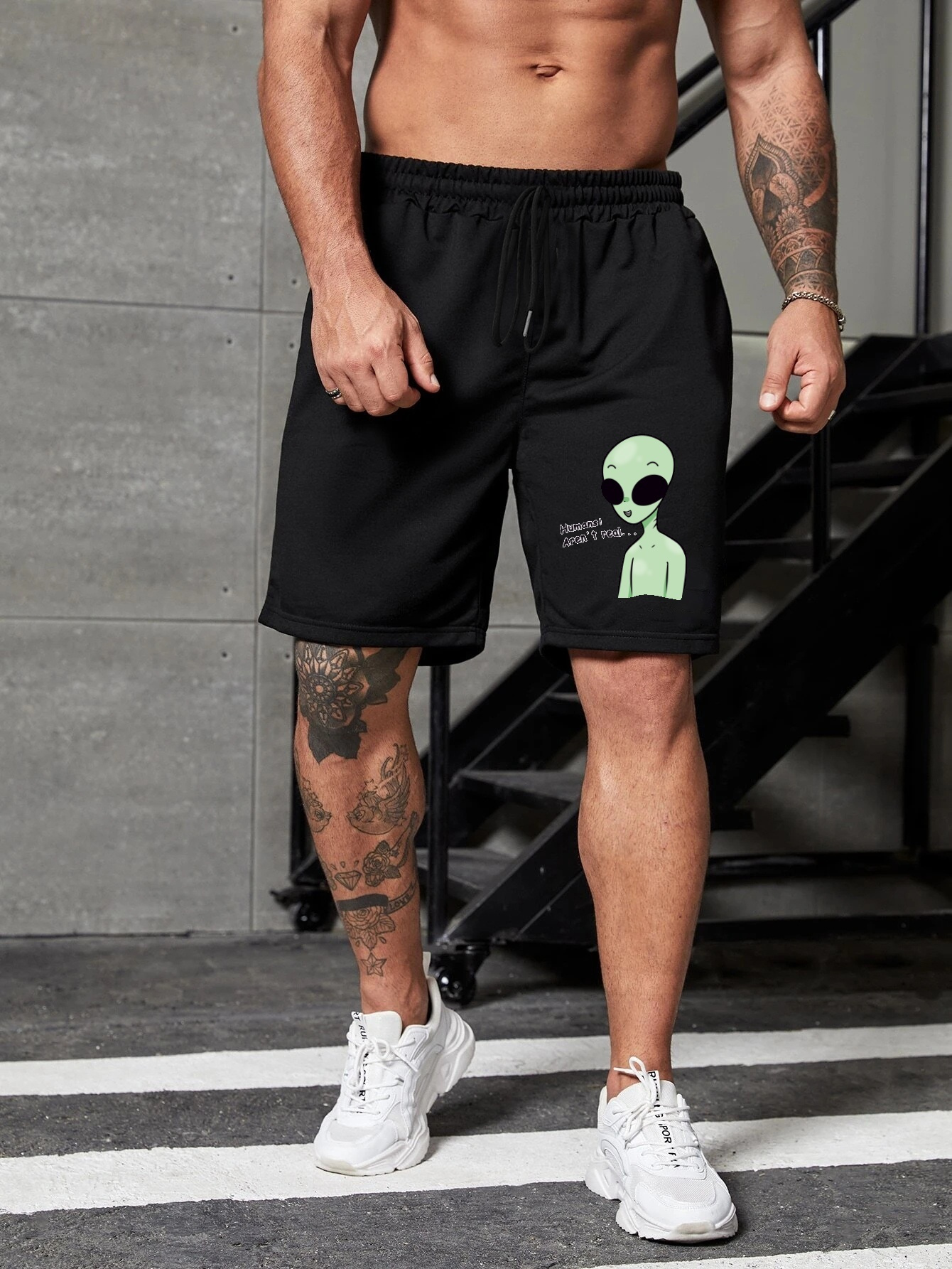 Pantalones Cortos Hombre Bermudas Deportivas Casual Cordón - Temu Mexico