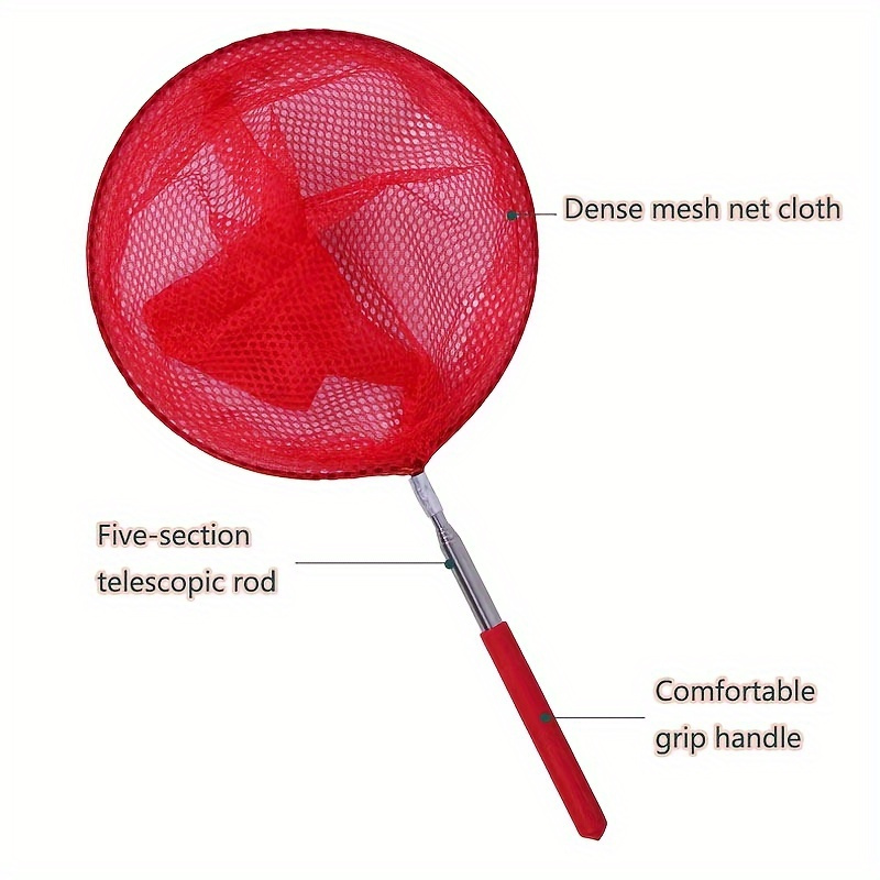 Retractable Net macaron Color Mesh Bag butterfly Net pocket - Temu United  Kingdom