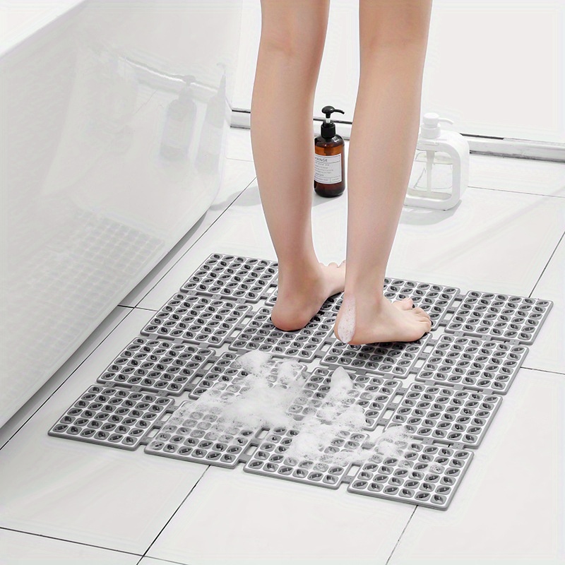 Alfombra de baño seca, alfombra de baño de piedra de diatomita  personalizada con grabado, alfombra de baño con líneas abstractas, alfombra  de baño absorbente, alfombras para baño antideslizantes -  México