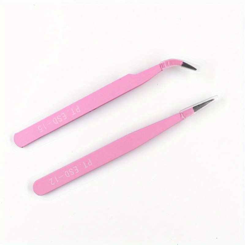 2pcs set anti static stainless steel tweezers for cake decorating   kitchen bakeware details 14