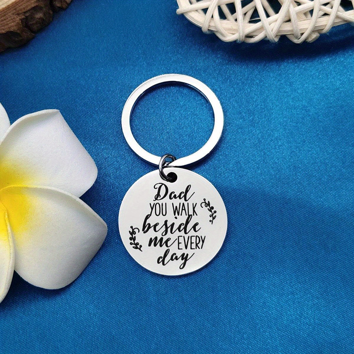 Father's Day Memorial Dad Keychain Memorial Gift Loss Dad - Temu