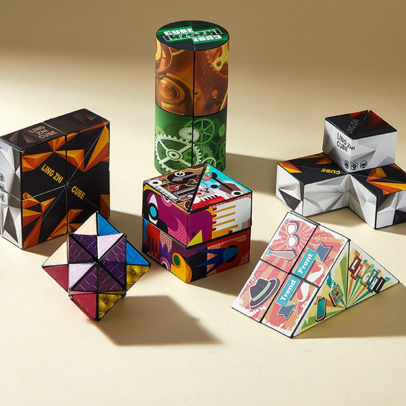 Caja Transparente para Cubos Mágicos