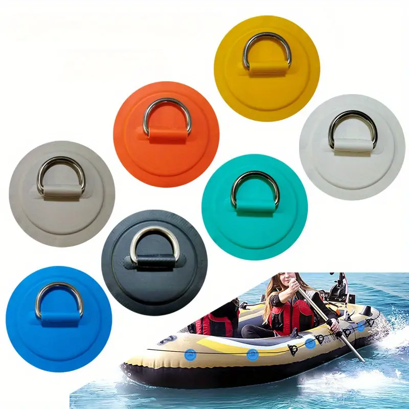 Stainless Steel D ring Patch Suitable Inflatable Boats - Temu