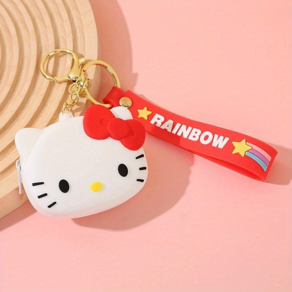 Porte-monnaie Hello Kitty My Melody, Sac Pour Casque Miniso , Sac