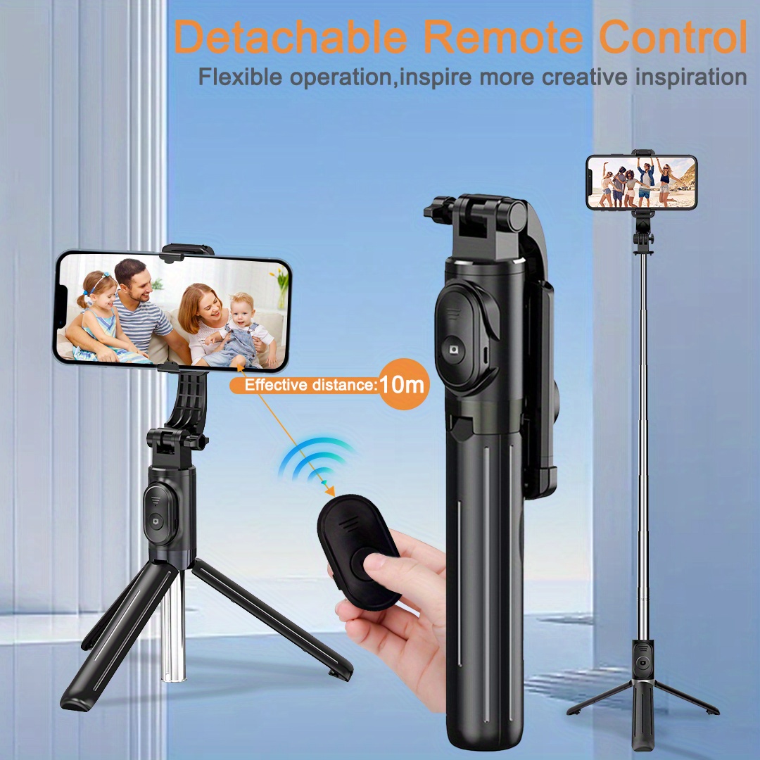 ATUMTEK 51 Selfie Stick Tripod,All In One Extendable Phone Tripod Stand  With Bluetooth Remote 360'° Rotation For Iphone&Android Phone Selfies,Video