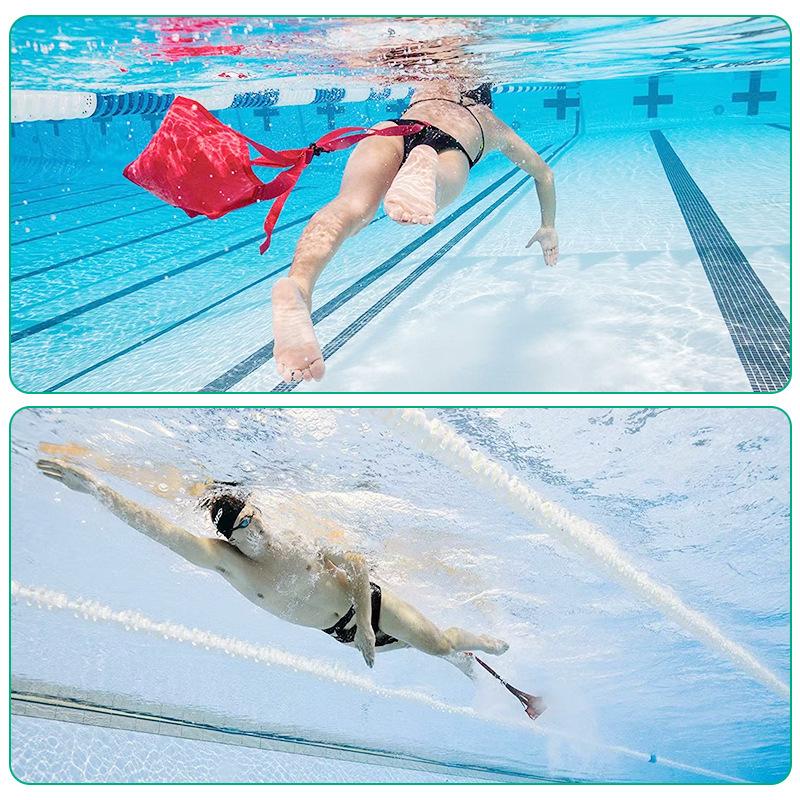 Swimming pool resistance bands hot sale